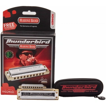 HOHNER MARINE BAND THUNDERBIRD E LOW - ГУБНАЯ ГАРМОНИКА ДИАТОНИЧЕСКАЯ ХОНЕР